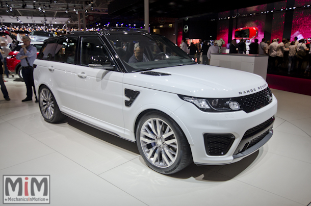 Mondial automobile Paris 2014 Range Rover SVR