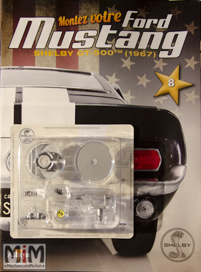 Ford Mustang Shelby GT 500 au 1:8 - fascicule 8