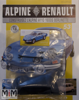 Alpine Renault A110 1600S berlinette - Fascicule 53