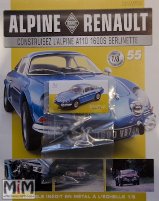 Alpine Renault A110 1600S berlinette - Fascicule 55