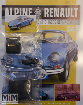 Alpine Renault A110 1600S berlinette - Fascicule 56