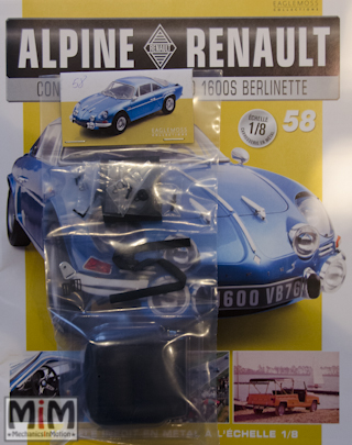 Alpine Renault A110 1600S berlinette - Fascicule 58