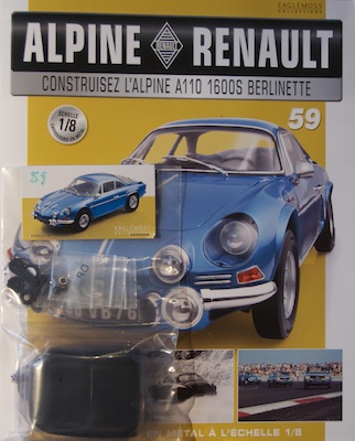 Alpine Renault A110 1600S berlinette - Fascicule 59