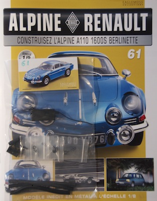 Alpine Renault A110 1600S berlinette - Fascicule 61