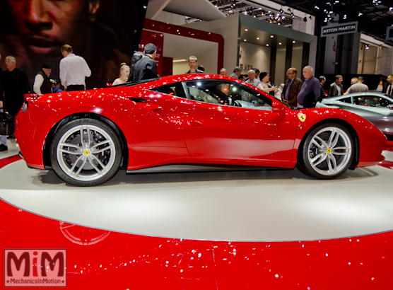 Ferrari 488 GTB Rosso Salon de Genève 2015-4