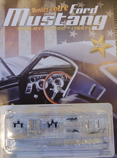 Ford Mustang Shelby GT 500 au 1:8 - fascicule 25