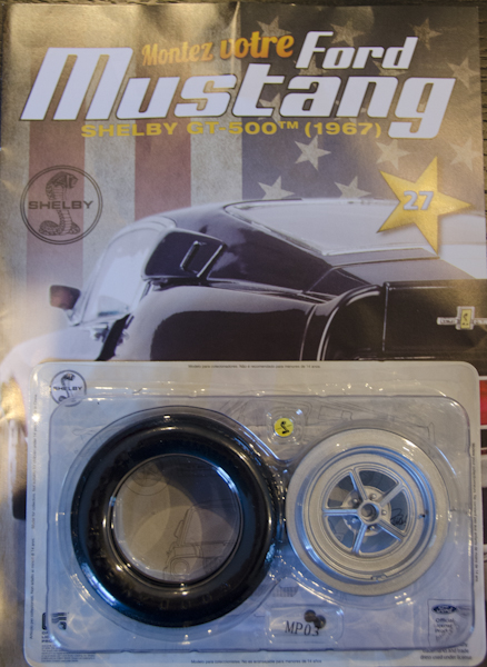 Ford Mustang Shelby GT 500 au 1:8 - fascicule 27