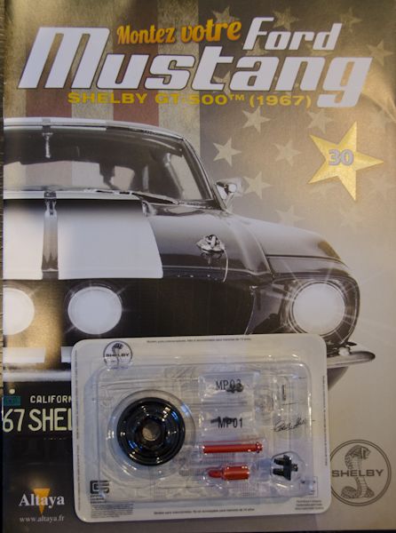 Ford Mustang Shelby GT 500 au 1:8 - fascicule 30