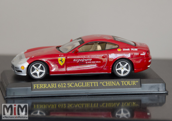 Hachette GT Collection Ferrari Scaglietti China Tour