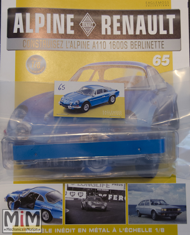 Alpine Renault A110 1600S berlinette - Fascicule 65