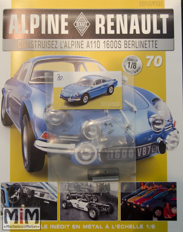 Alpine Renault A110 1600S berlinette - Fascicule 70