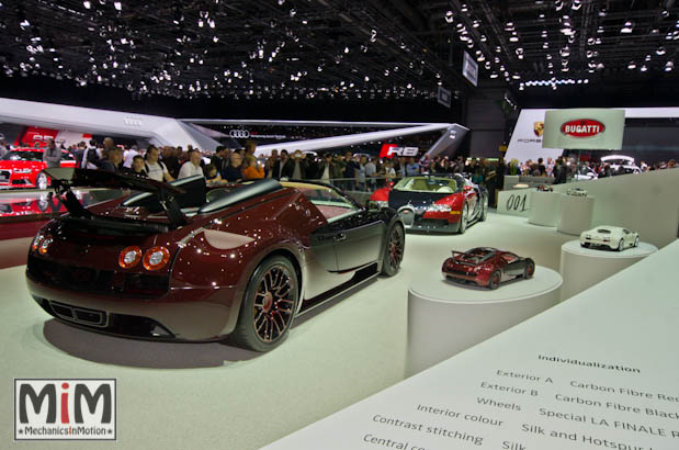 Bugatti Veyron La Première et La Finale | Salon de Genève 2015