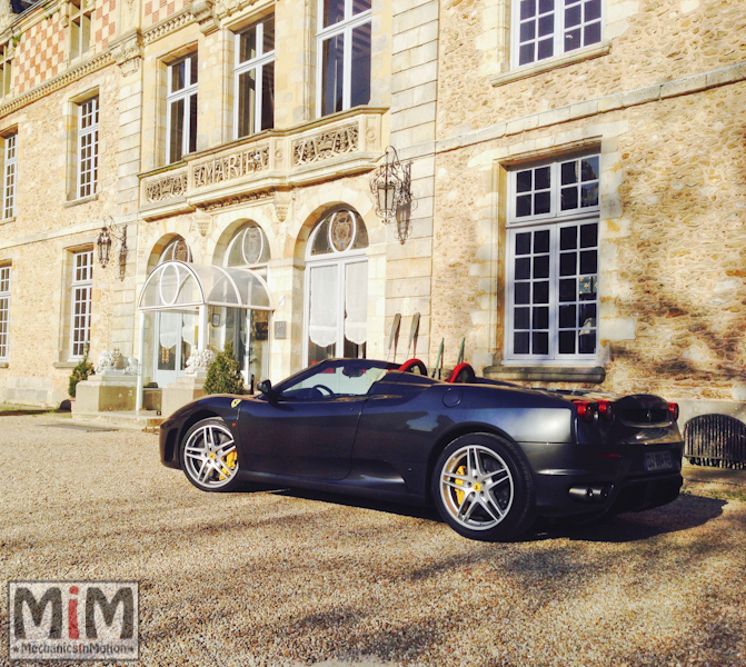 Ferrari F430 spider F1 - Château Esclimont