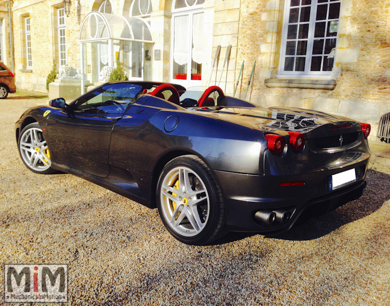 Ferrari F430 spider F1 - Château Esclimont_2