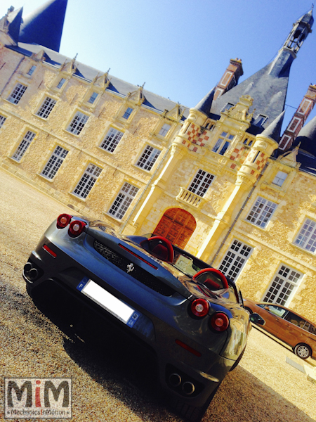 Ferrari F430 spider F1 - Château Esclimont_4