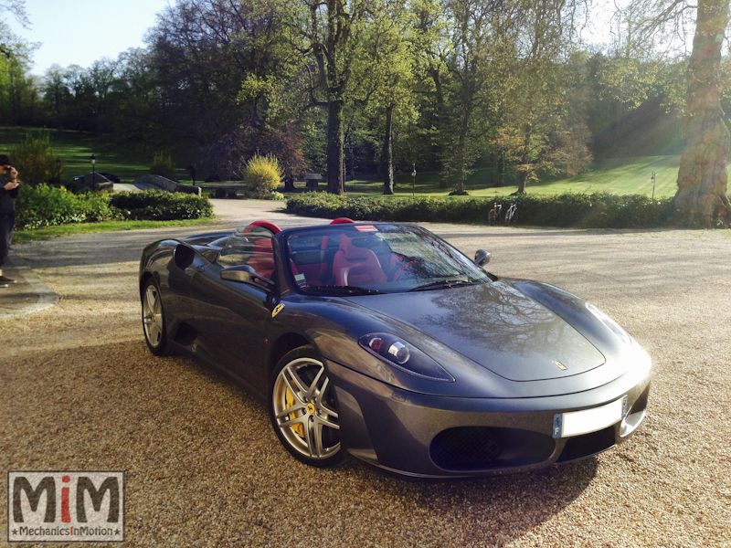 Ferrari F430 spider F1 - Château Esclimont_5