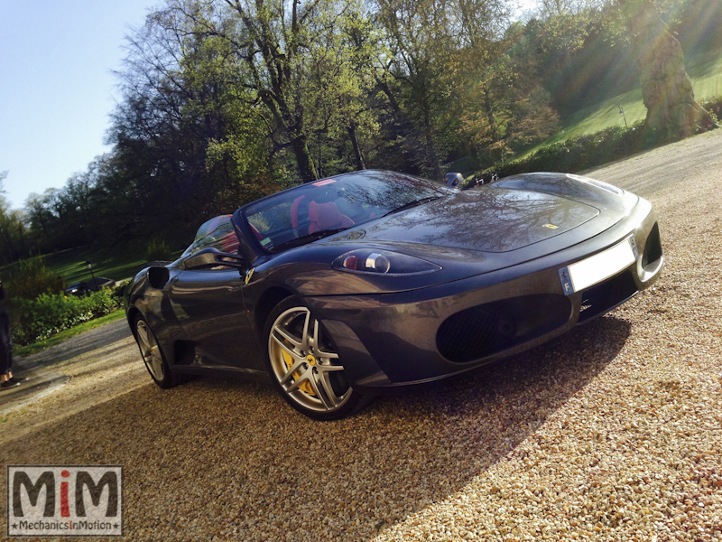 Ferrari F430 spider F1 - Château Esclimont_6