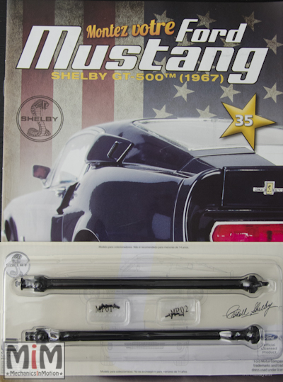 Ford Mustang Shelby GT 500 au 1:8 - fascicule 35