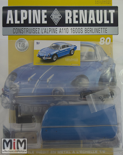 Alpine Renault A110 1600S berlinette - Fascicule 80