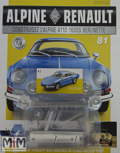 →Alpine Renault A110 au 1/8 ème