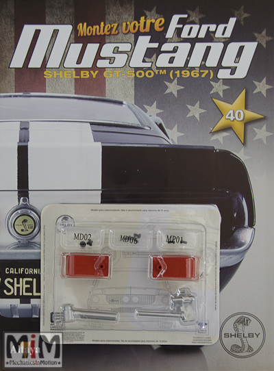 Ford Mustang Shelby GT 500 au 1:8 - fascicule 40