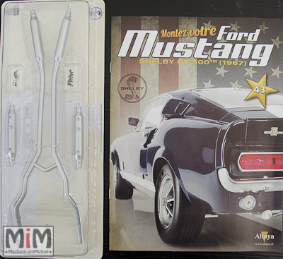 Ford Mustang Shelby GT 500 au 1:8 - fascicule 43