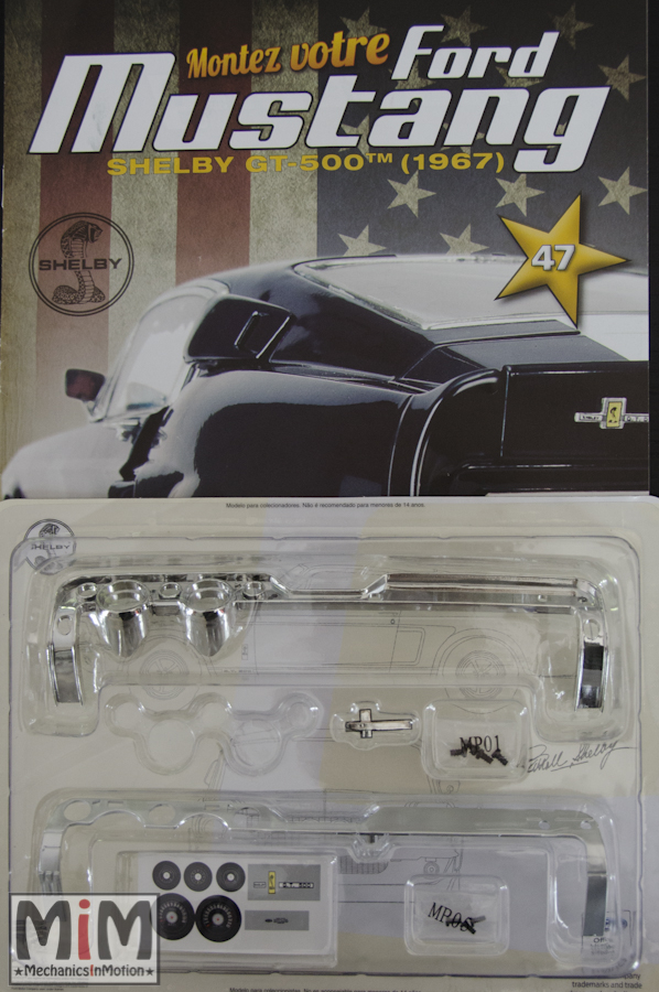 Ford Mustang Shelby GT 500 au 1:8 - fascicule 47