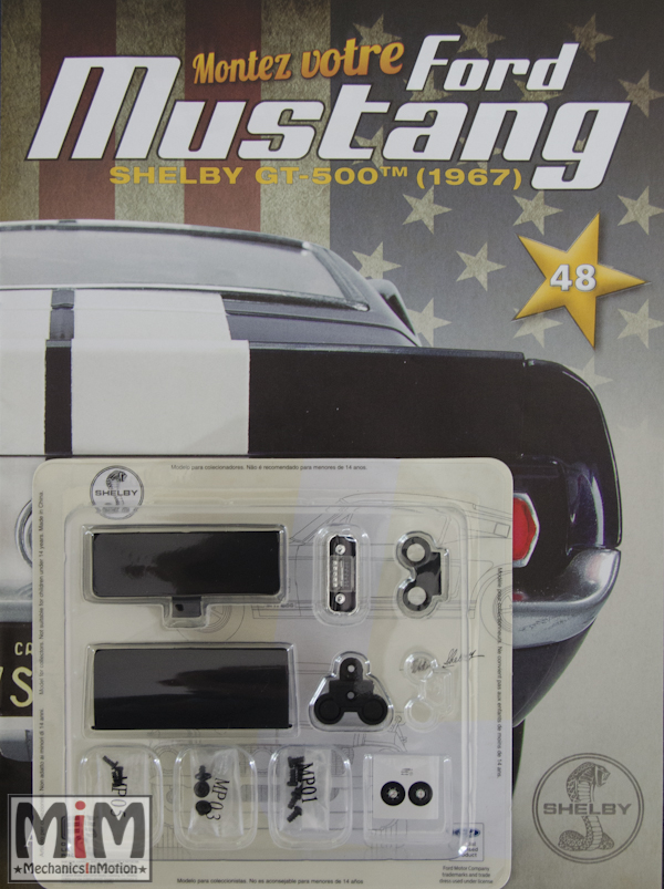 Ford Mustang Shelby GT 500 au 1:8 - fascicule 48