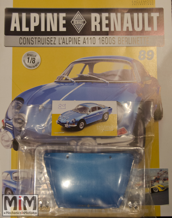 Alpine Renault A110 1600S berlinette - Fascicule 89