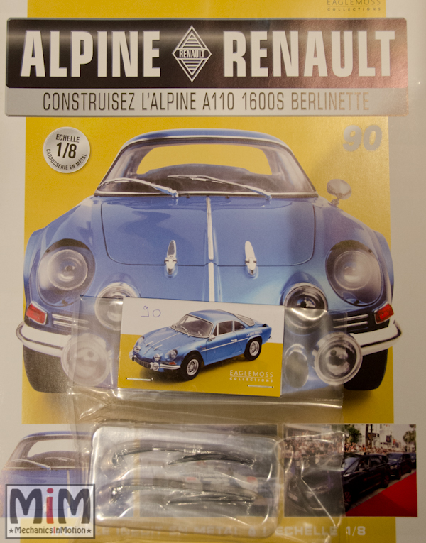 Alpine Renault A110 1600S berlinette - Fascicule 90
