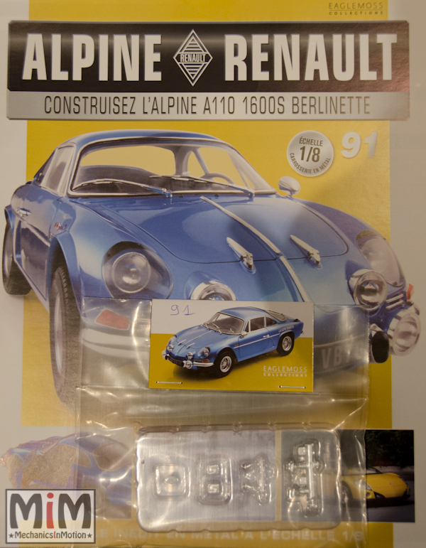 Alpine Renault A110 1600S berlinette - Fascicule 91