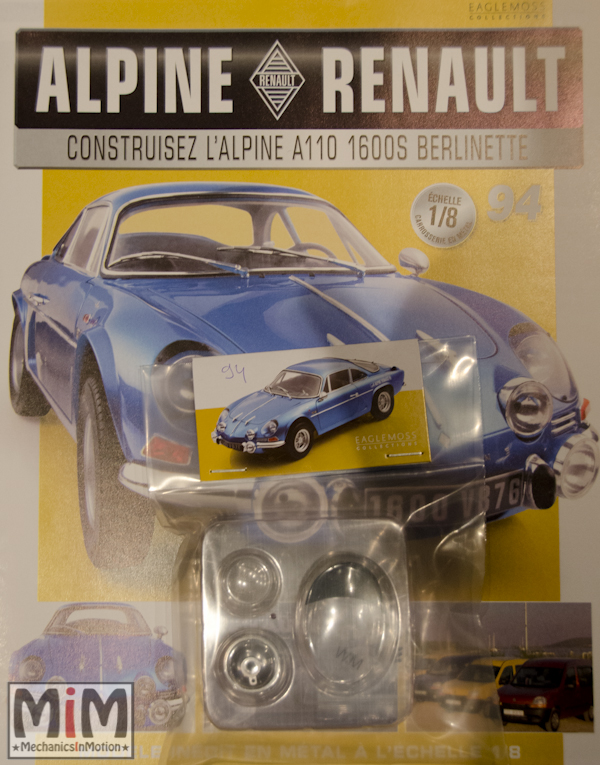 Alpine Renault A110 1600S berlinette - Fascicule 94