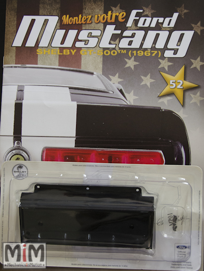 Ford Mustang Shelby GT 500 au 1:8 - fascicule 52