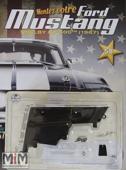 Ford Mustang Shelby GT 500 au 1:8 - fascicule 58