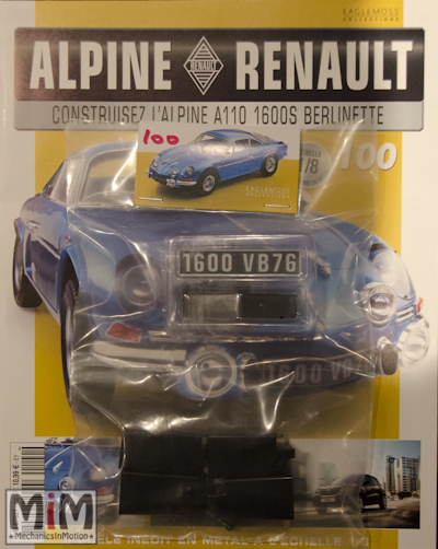 Alpine Renault A110 1600S berlinette - Fascicule 100