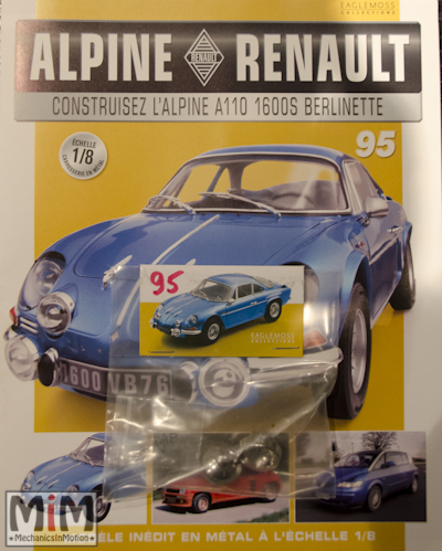 Alpine Renault A110 1600S berlinette - Fascicule 95