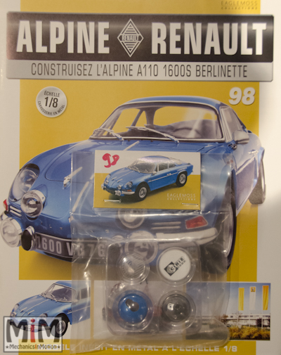 Alpine Renault A110 1600S berlinette - Fascicule 98