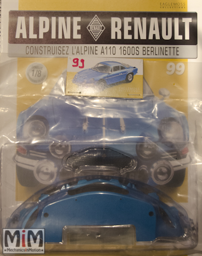 Alpine Renault A110 1600S berlinette - Fascicule 99