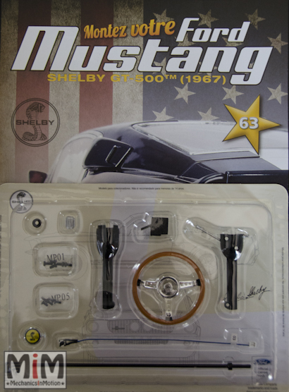 Ford Mustang Shelby GT 500 au 1:8 - fascicule 63