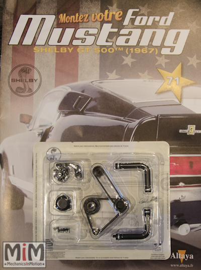 Ford Mustang Shelby GT 500 au 1:8 - fascicule 71