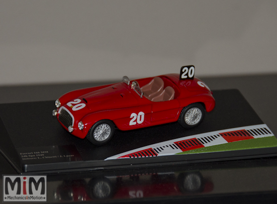 Hachette GT Collection Ferrari 166MM 24h de SPA 1949