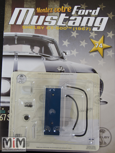 Ford Mustang Shelby GT 500 au 1:8 - fascicule 74