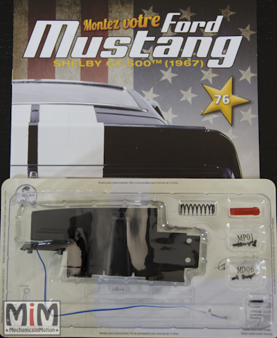 Ford Mustang Shelby GT 500 au 1:8 - fascicule 76