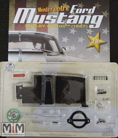 Ford Mustang Shelby GT 500 au 1:8 - fascicule 78
