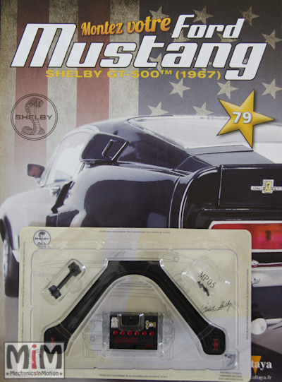 Ford Mustang Shelby GT 500 au 1:8 - fascicule 79