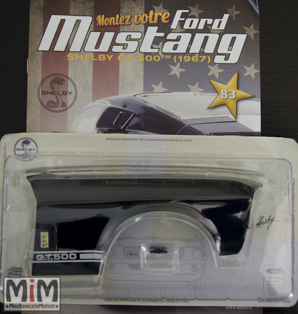 Ford Mustang Shelby GT 500 au 1:8 - fascicule 83