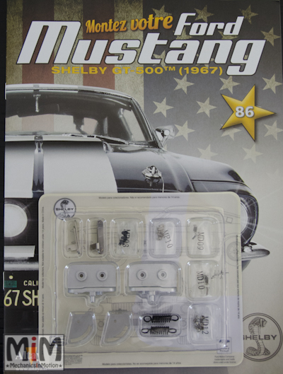 Ford Mustang Shelby GT 500 au 1:8 - fascicule 86