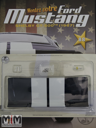 Ford Mustang Shelby GT 500 au 1:8 - fascicule 88