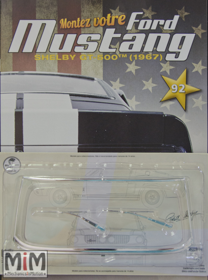 Ford Mustang Shelby GT 500 au 1:8 - fascicule 92