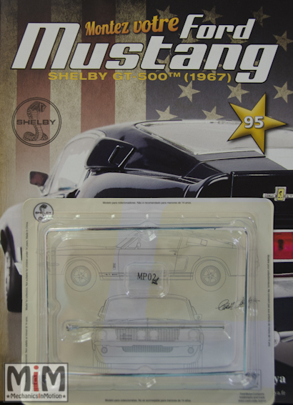 Ford Mustang Shelby GT 500 au 1:8 - fascicule 95